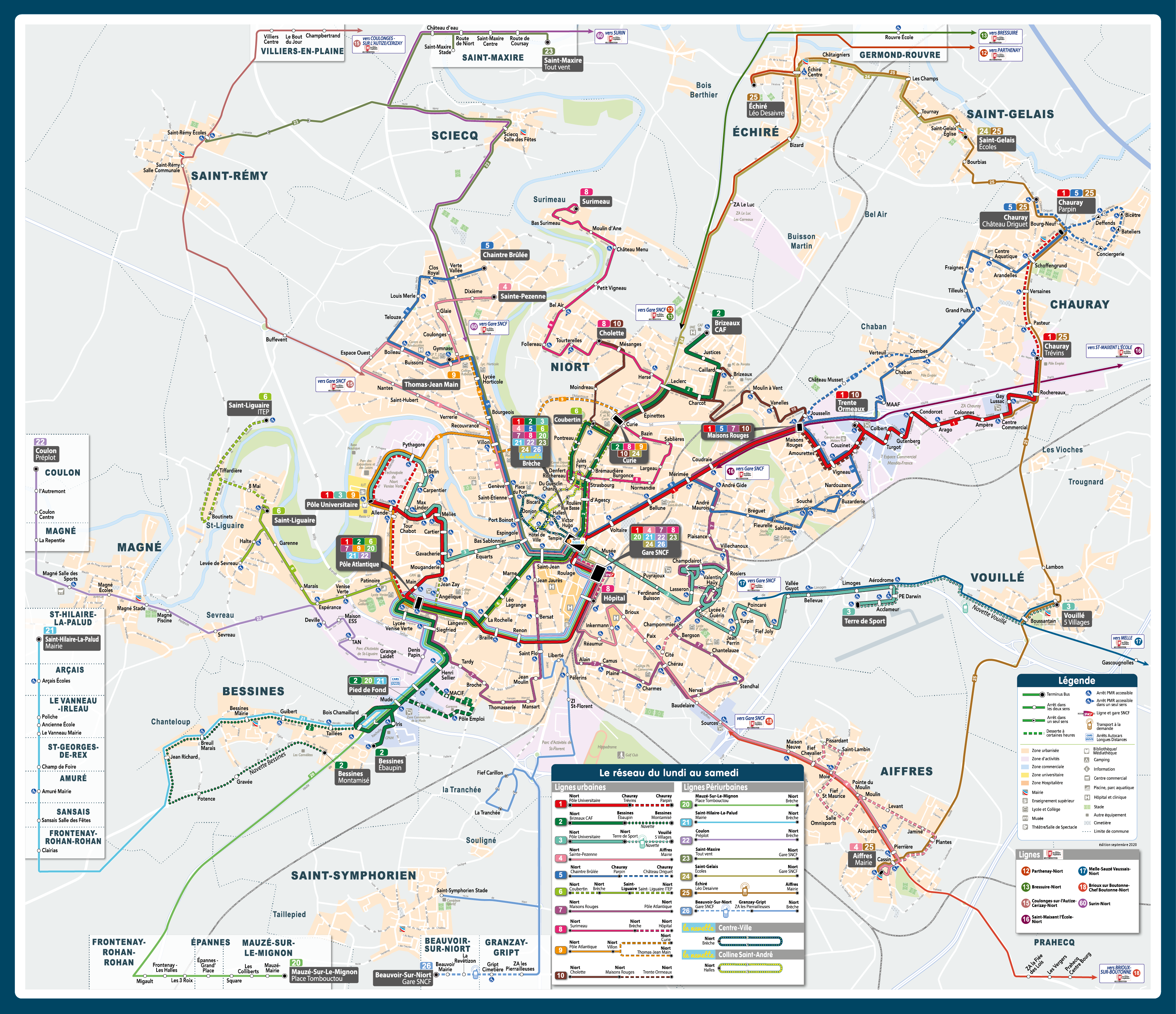 niort plan